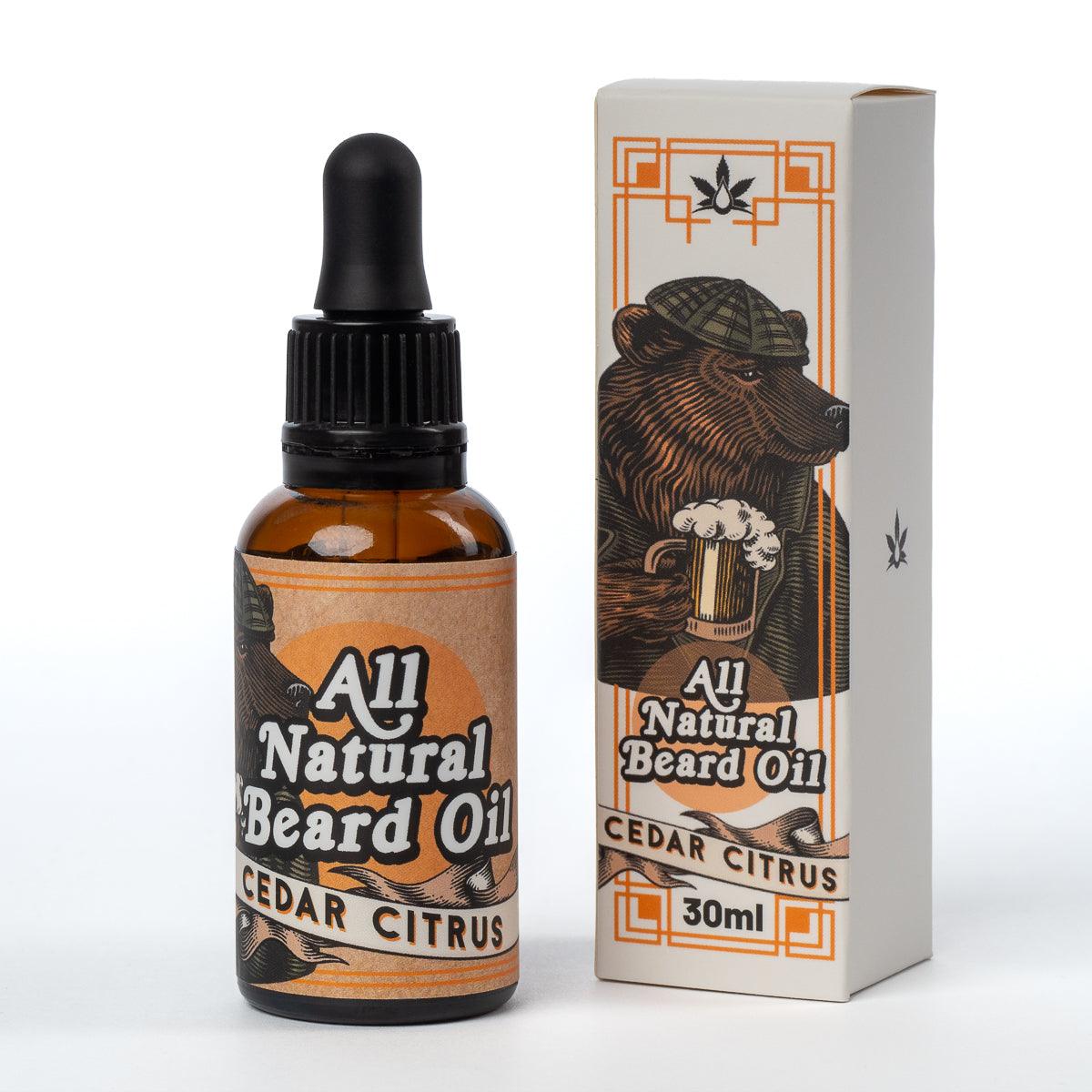 Beard oil - Cedar Citrus - All Natural Soaps