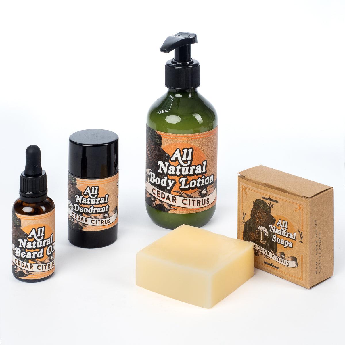 Set - Cedar Citrus - All Natural Soaps