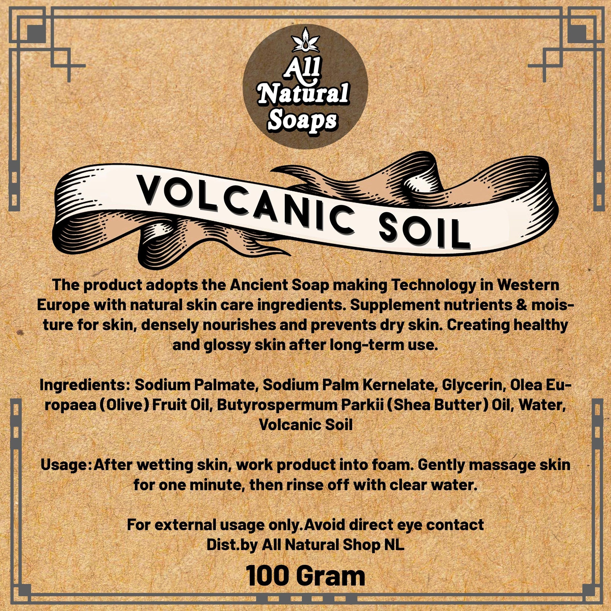 Natural Soap - Volcanic Soil - All Natural Soaps